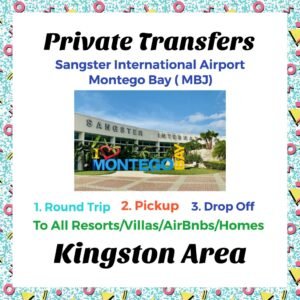 Private Transfer From Sangster International Airport Montego Bay to All Resorts, Villas, AirBnbs & Homes in Kingston Area