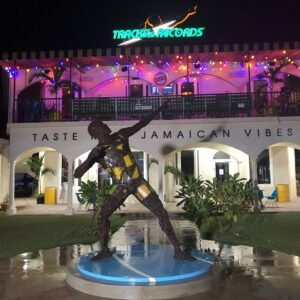 Usain Bolt’s Tracks and Records Restaurant, St. James Plaza, Gloucester Ave, Montego Bay, Jamaica